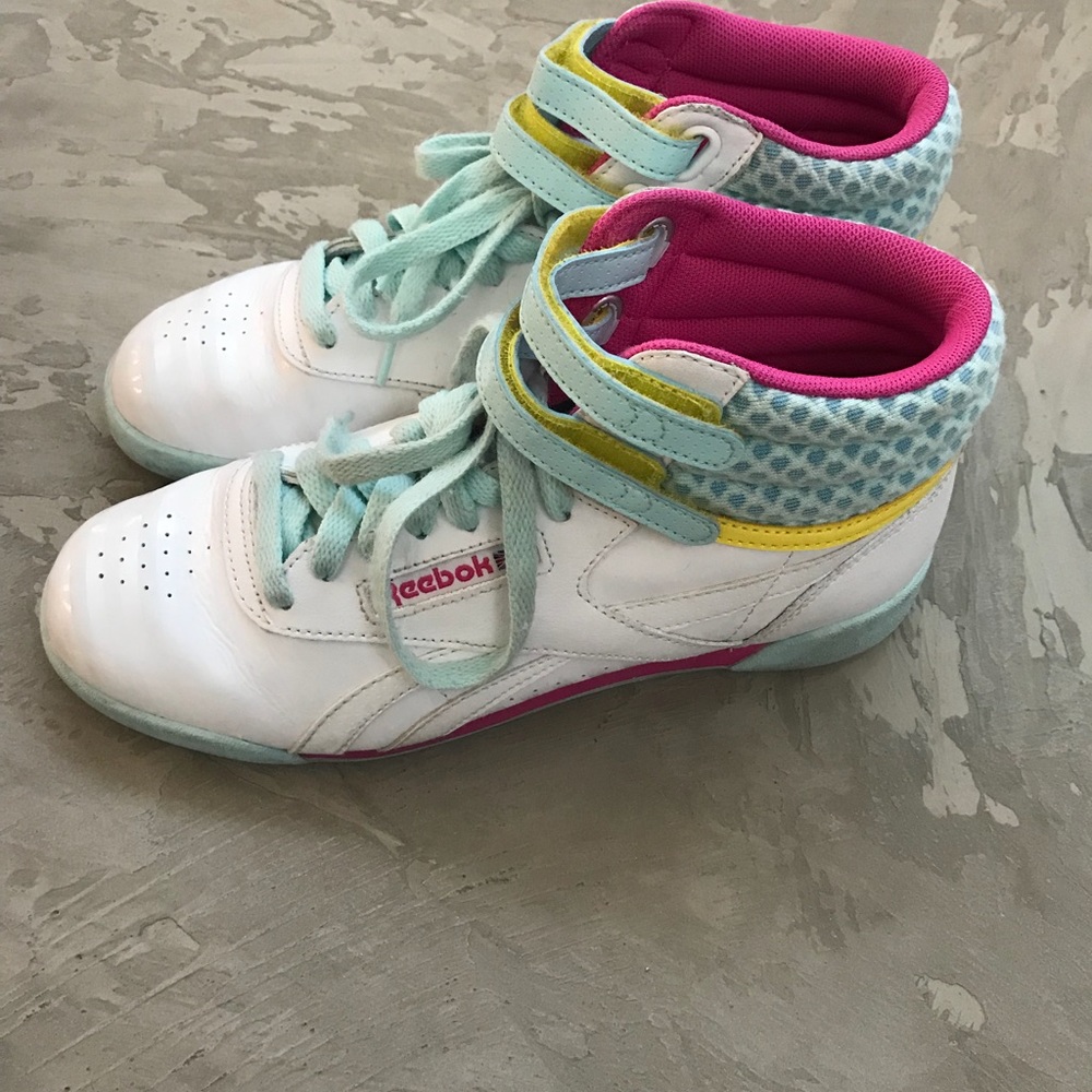 Reebok high tops, size 5.5